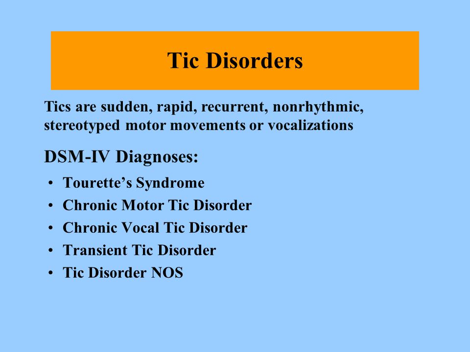 wellbutrin tic disorders